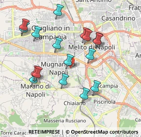 Mappa Via Cicerone, 80018 Mugnano di Napoli NA, Italia (2.06059)