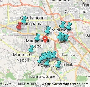 Mappa Via Cicerone, 80018 Mugnano di Napoli NA, Italia (1.8125)