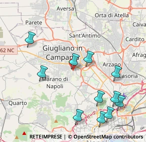 Mappa Via Cicerone, 80018 Mugnano di Napoli NA, Italia (4.96455)