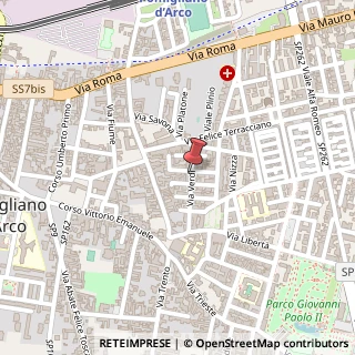 Mappa Via Giuseppe Verdi, 38, 80038 Pomigliano d'Arco, Napoli (Campania)
