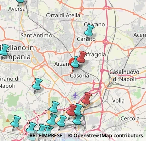 Mappa 80100 Casoria NA, Italia (6.7815)