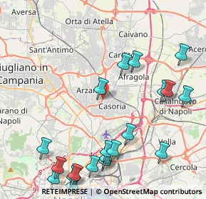 Mappa Via risorgimento, 80100 Casoria NA, Italia (5.747)