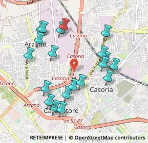 Mappa Via risorgimento, 80100 Casoria NA, Italia (1.059)