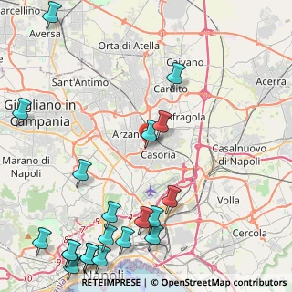 Mappa Via risorgimento, 80100 Casoria NA, Italia (6.7815)