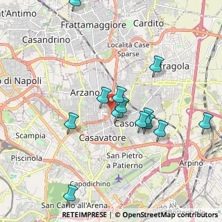 Mappa Via risorgimento, 80100 Casoria NA, Italia (1.97769)