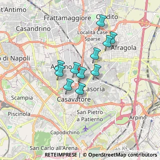 Mappa Via risorgimento, 80100 Casoria NA, Italia (1.38909)