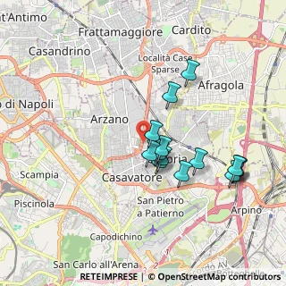 Mappa Via risorgimento, 80100 Casoria NA, Italia (1.79214)