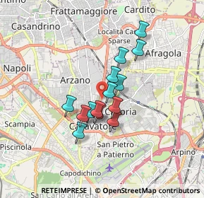 Mappa 80100 Casoria NA, Italia (1.31643)