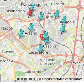 Mappa 80100 Casoria NA, Italia (1.84727)