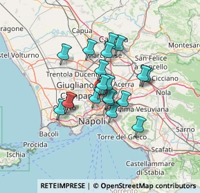 Mappa Via risorgimento, 80100 Casoria NA, Italia (9.9375)