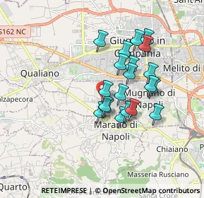 Mappa Via E. de Filippo, 80012 Calvizzano NA, Italia (1.511)