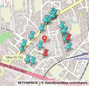 Mappa Via Massimo Troisi, 80013 Casalnuovo di Napoli NA, Italia (0.243)
