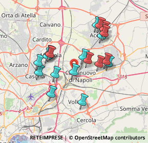 Mappa Via Massimo Troisi, 80013 Casalnuovo di Napoli NA, Italia (3.51789)