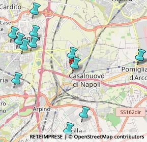 Mappa Via Massimo Troisi, 80013 Casalnuovo di Napoli NA, Italia (3.172)