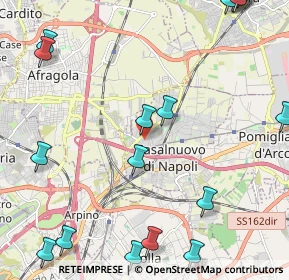 Mappa Via Massimo Troisi, 80013 Casalnuovo di Napoli NA, Italia (3.575)