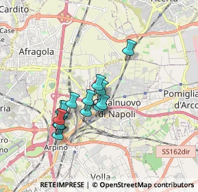 Mappa Via Massimo Troisi, 80013 Casalnuovo di Napoli NA, Italia (1.54857)