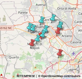 Mappa Via Sequino Gennaro, 80018 Mugnano di Napoli NA, Italia (2.8275)