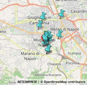 Mappa Via Sequino Gennaro, 80018 Mugnano di Napoli NA, Italia (0.84357)