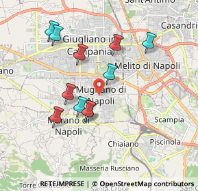 Mappa Via Sequino Gennaro, 80018 Mugnano di Napoli NA, Italia (1.83091)