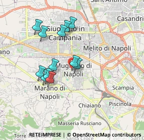 Mappa Via Sequino Gennaro, 80018 Mugnano di Napoli NA, Italia (1.7)