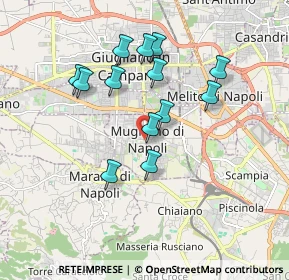 Mappa Via Sequino Gennaro, 80018 Mugnano di Napoli NA, Italia (1.72538)