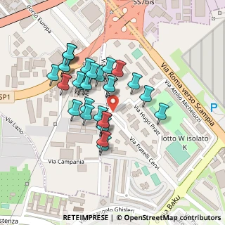 Mappa Via Fratelli Cervi, 80144 Melito di Napoli NA, Italia (0.2)