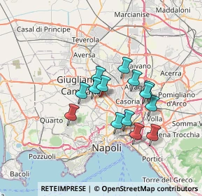 Mappa Via Fratelli Cervi, 80144 Melito di Napoli NA, Italia (5.75786)