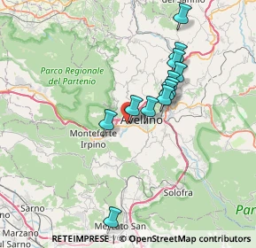 Mappa Viale Italia, 83010 Avellino AV, Italia (6.68083)