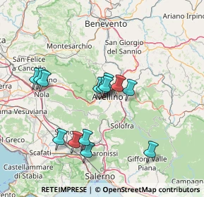 Mappa Viale Italia, 83010 Avellino AV, Italia (13.61357)
