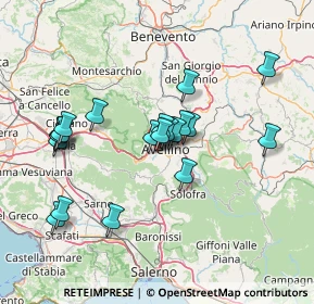 Mappa Viale Italia, 83010 Avellino AV, Italia (14.3285)