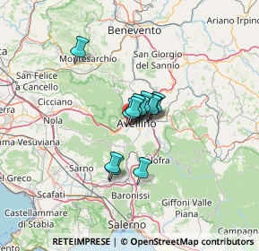 Mappa Viale Italia, 83010 Avellino AV, Italia (7.44917)