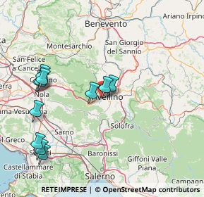 Mappa Viale Italia, 83010 Avellino AV, Italia (18.51182)