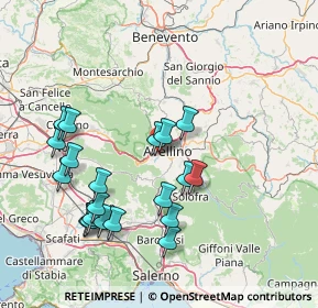 Mappa Viale Italia, 83010 Avellino AV, Italia (16.907)