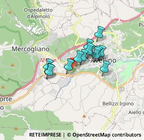 Mappa Viale Italia, 83010 Avellino AV, Italia (1.25286)