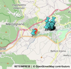 Mappa Viale Italia, 83010 Avellino AV, Italia (1.7075)