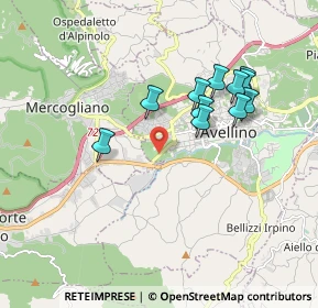 Mappa Viale Italia, 83010 Avellino AV, Italia (1.79636)