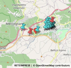 Mappa Viale Italia, 83010 Avellino AV, Italia (1.594)