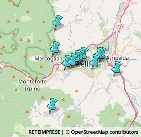 Mappa Viale Italia, 83010 Avellino AV, Italia (2.44769)