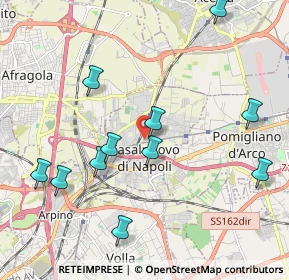 Mappa Via P. Borsellino, 80013 Casalnuovo di Napoli NA, Italia (2.38273)