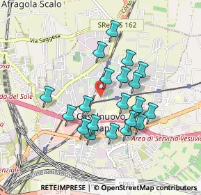 Mappa Via P. Borsellino, 80013 Casalnuovo di Napoli NA, Italia (0.838)