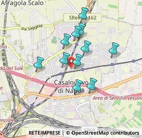 Mappa Via P. Borsellino, 80013 Casalnuovo di Napoli NA, Italia (0.77545)