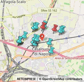 Mappa Via P. Borsellino, 80013 Casalnuovo di Napoli NA, Italia (0.747)