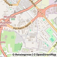 Mapa Melito di Napoli