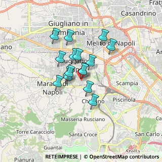 Mappa Via Napoli Traversa I, 80018 Mugnano di Napoli NA, Italia (1.2925)