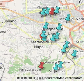 Mappa Cupa Scandito, 80016 Marano di Napoli NA, Italia (2.17167)