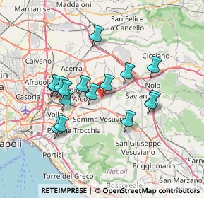 Mappa Via Muletti, 80049 Somma Vesuviana NA, Italia (6.73313)