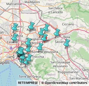 Mappa Via Muletti, 80049 Somma Vesuviana NA, Italia (8.5465)