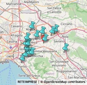 Mappa Via Muletti, 80049 Somma Vesuviana NA, Italia (6.454)