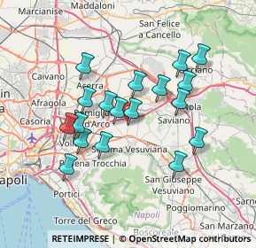 Mappa Via Muletti, 80049 Somma Vesuviana NA, Italia (6.75333)