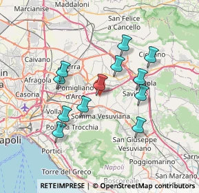 Mappa Via Muletti, 80049 Somma Vesuviana NA, Italia (6.825)